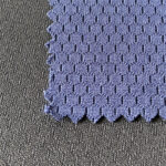 PN28/ROOSO 100D Poly Quick Dry Yarn Polypropylene Fabric with Carbon Football Ripstop Warp Knit 150gsm