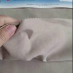 Švýcarský křížový krep 99% POLYCOTTON + 1% CARBON YARN taftová tkanina pro elektronické uniformy